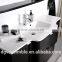 high quality euro style white gloss painting vanity bathroom , bathroom furniture sets