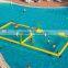 inflatable water volleyball court