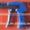 LS-600A Fastening and Cutting Tool for Nylon Cable Tie Width 2.4-4.8mm, Two in One Cable Tie Gun Nylon Cable Tie Fastening Tool