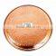 IndianArtVilla Handmade Steel Copper 10.2" Serving Plate for Serveware Restaurant Hotel Home Kitchen Ware Gift Item