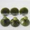 Chinese traditional green crystal small jade facial massage stone