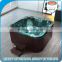 Heater spa tub whirlpool acrylic surfing massage bathtub for 7 people