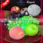 New and hot led round fruit plate light up rechargeable 6 inch color changing led uplight for home/party/bar decoration