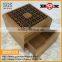 Exclusive drawer display bamboo box packaging/,