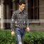 Good quality soft cotton plain flannel shirts for men