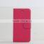 LZB flip leather case with litchi grain,flip leather case for Huawei G526 cover with PC/TPU inside