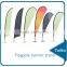 Free Standing Telescopic Pole Feather/Teardrop/knife Flag Banner Stand