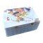 large rectangular card game tin box for children