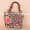 2016 new design China Tribal woman embroidery beaded handbag
