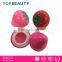 FB0322-2 strawberry shape organic lip balm