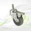 Ball Bearing Hot Sale Medium Duty Fixed Caster Wheel For Furniture