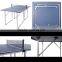 Kid used indor portable removable MINI tennis table with colourful top