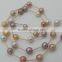 17mm Large AAA Freshwater Coin Pearl Necklace