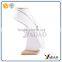 Beautiful white pu leather long necklace display stand