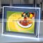 Crystal led display acrylic lighting sign board menu light box table top