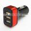 3 in 1 wall car adaptor with usb port 3 socket,high-speed mobile car power adaptor for mp3 player,multi car adaptor for iphone