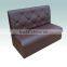 Custom leather restaurant booth banquette seating booths for sale
