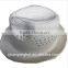 plain pattern cheap white fedora straw hat