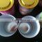 Hot sell round paper can for package&custom tea canister with lid,paper canister for sale
