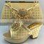 New fashion trend women shoes match bag in wonderful design for party ME3309