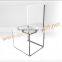 acrylic Collection Box/Lockable Acrylic Ballot box with lock