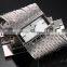 Elegant Fashion Analog Silver Brass Tassel Bracelet Women Watch