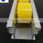 JY-2045A|Yellow Wheel Aluminum Roller Track for Conveyor Production Line|Antirust roller track for rack system