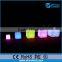 different sizes illuminated glowing light bar party furniture,pe material lighted cube ottoman