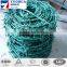 China high quality PVC Galvanized Barbed Wire For Sale