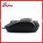 Promotional gift 4 keys black wired optical left-hand mouse with rubber oil touch C-632