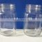 factory 16oz handle glass mason jar with lid