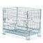 galvanized wholesale folding metal turnover basket