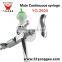 Continuous injector with rules stainless steel injector veterinary injector