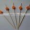 2016 High Quality Disposable Bamboo Party Food Pick Bead Skewer