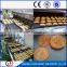 4m long electric and gas Arabic tunnel type pita bread machine