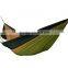 2017 hot selling Two Person Portable Parachute Nylon Fabric Hammock for camping