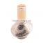 Unique Shaped 15ml Empty Aluminum Mist Glass Spray Bottle for Perfume Packaging With Crackle Colour