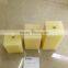 Flameless Square Shaped Moving Wick Led Candles With Timer 3pcs Led Square Shaped Dancing Wick Candles With Remote Control