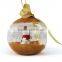 Clear glass material christmas decoration ball