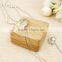 High-Grade Redwood Jewelry Box, Wooden Small Craft Storage Box