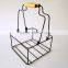 Organizer Office Desk Tidy Kids Pencils Storage Holder Metal Caddy Pen Container Basket