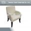 high glossy white pu leather dining chair