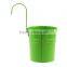 Eco-friendly Colorful Hanging Metal Flower Pot