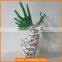 Hot Sale Christmas Decorations Fiberglass Gold Fake Deer