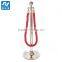 Stainless Steel Queue Line Hanging Rope Post Barrier