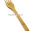 Natural bamboo table forks for family,restaurant&bar use, fruit or desert mini forks