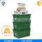 stackable plastic transparent crate