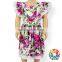 Baby Girl Party Dresses Printing Pattern Design Kids Skirt One Piece Summer Dress For Girls