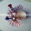 colorfull palmtree disposable cocktail tinsel stick