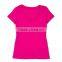 Shirt Mockup Templates Short Sleeve Dress Shirt Women's Slub V-Neck Short Sleeve Shirt